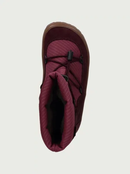 Froddo gyerek bőr téli cipő BAREFOOT TEX TRACK WOOL rózsaszín