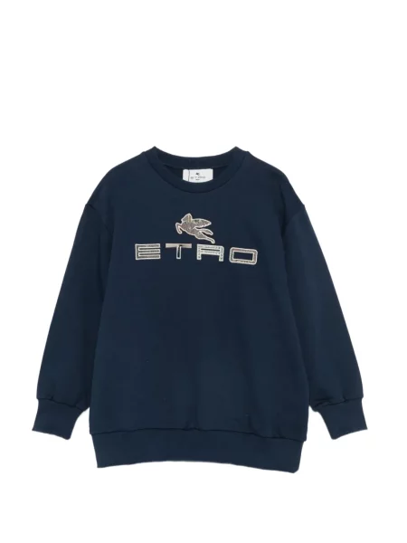 Sweter dziecięcy Etro niebieski