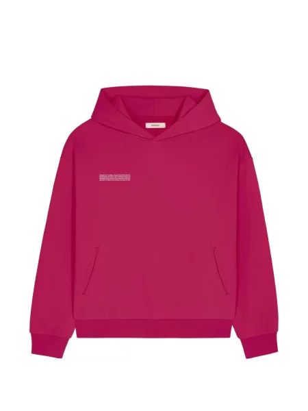 Bluza z kapturem dziecięca Pangaia fioletowa