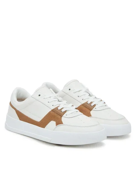 Tommy Hilfiger Сникърси Th Court Craft Екрю