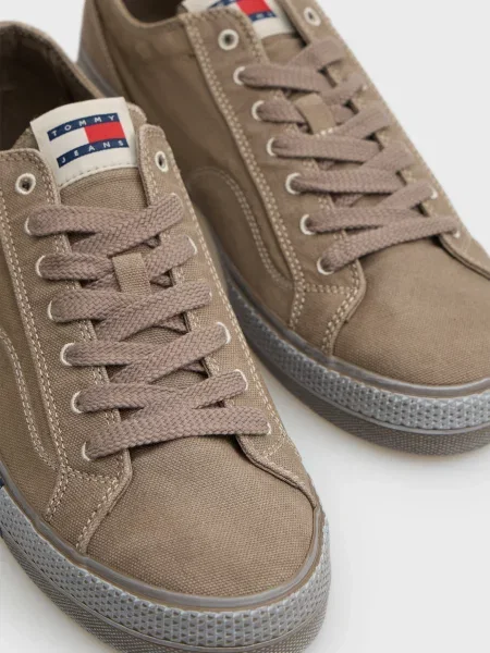 Кеди Tommy Jeans коричневі
