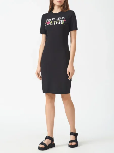 Платье Versace Jeans Couture черное