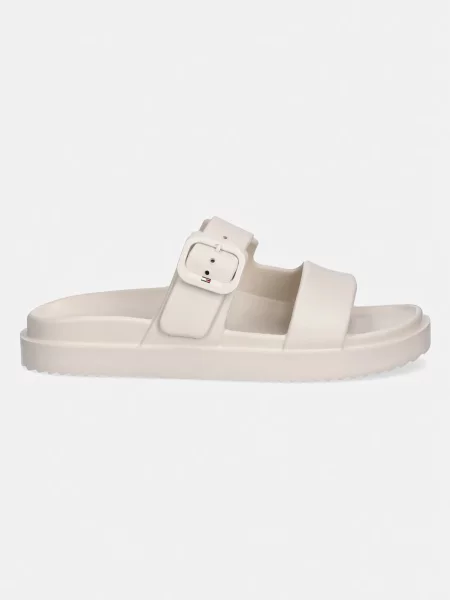 Tommy Hilfiger šľapky dámske TH LIGHT DOUBLE STRAP SANDAL béžová
