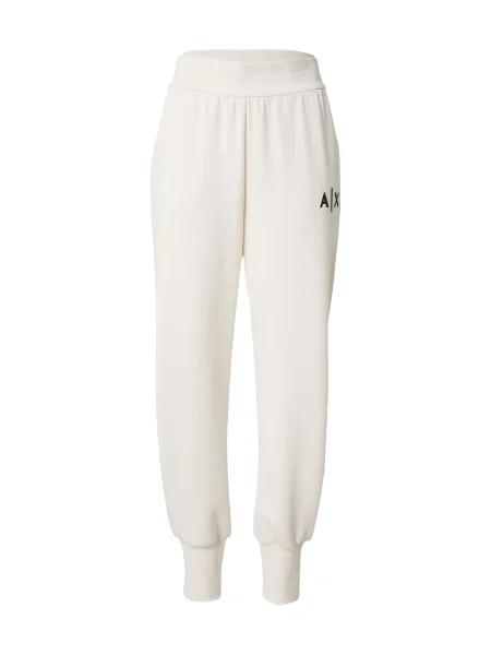 ARMANI EXCHANGE Nohavice / šedobiela čierna