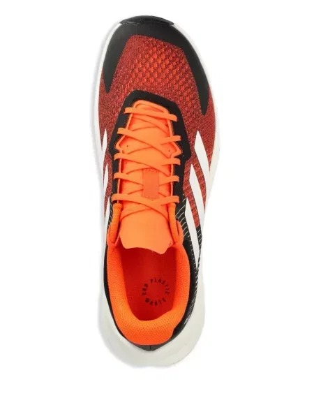 Sneakersy Adidas Terrex z kapturem sztruksowe niebieskie