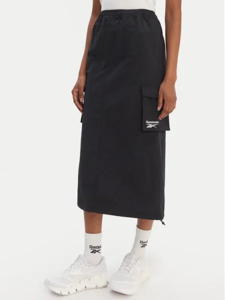 Reebok Midi szoknya Gabrielle fekete