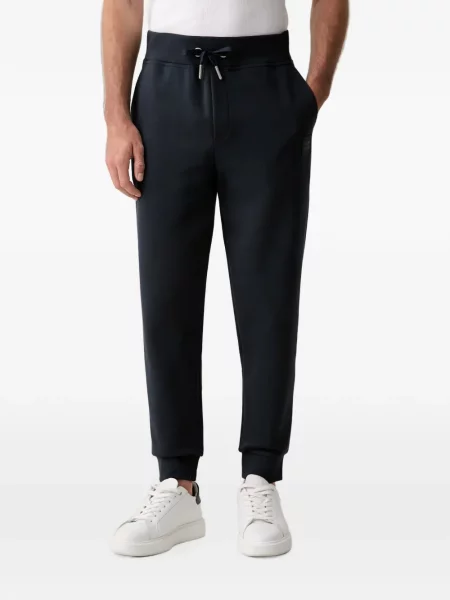 Pantaloni Joop! alergare cu autograf cu cordon albastru