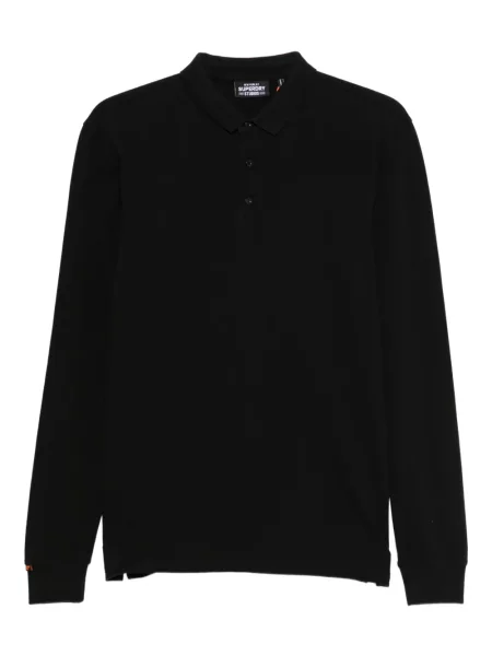 Polokošeľa Superdry čierna