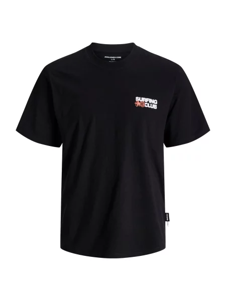 JACK & JONES Tricou JCOMarina galben auriu / portocaliu închis / negru alb