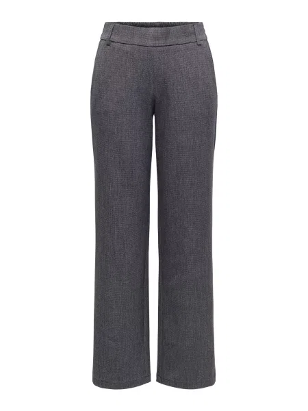 ONLY Pantaloni ONLPOPTRASH-ELISE închis gri