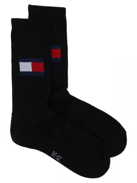 Tommy Jeans 2 db-os zokni szett fekete