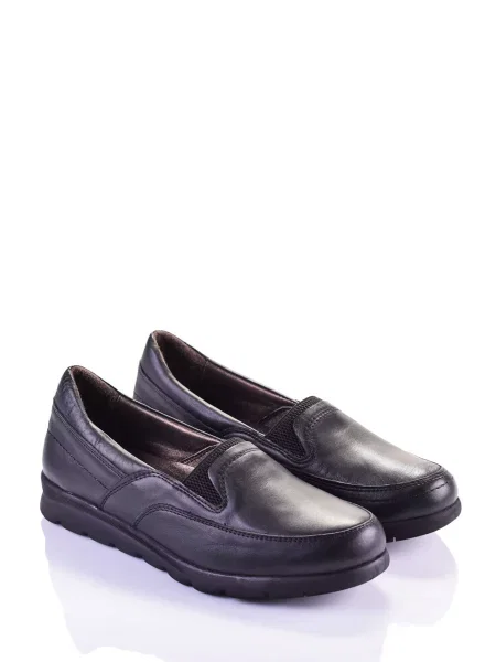 Кожаные лоферы Derisan черные