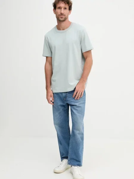 Kratka majica Calvin Klein Jeans siva