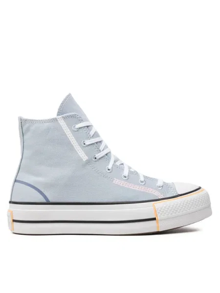 Teniși Converse Chuck Taylor All Star Lift Platform Color Pop Hi albastru