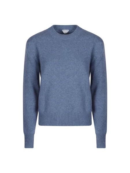 Sweter Bottega Veneta niebieski
