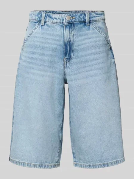 Szorty jeansowe o kroju regular fit z czystej bawełny model SILO' Vero Moda niebieskie