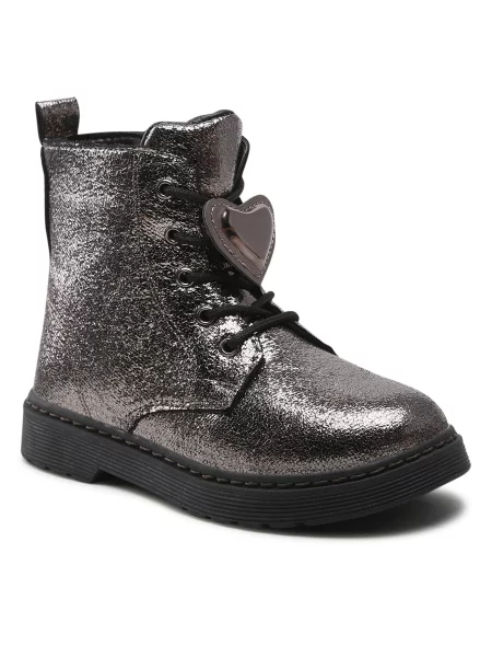 Сапоги Nelli Blu серебряные