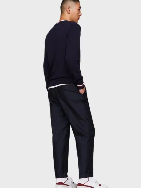 У смужку светр Tommy Hilfiger синій