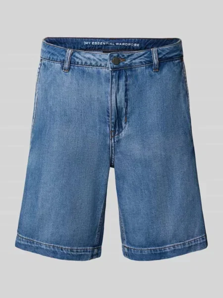 Szorty jeansowe z wpuszczanymi model Kamma' My Essential Wardrobe niebieskie