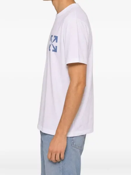 Tricou Off-white cu imagine alb