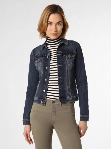 Soyaconcept® kurtka jeansowa Kobiety Jeansy jednolity S niebieski