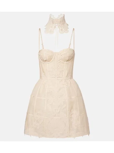 Rochie Zimmermann de in de costum alb