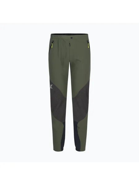 Montura Vertigo pantaloni bărbați salvia/verde lime verde