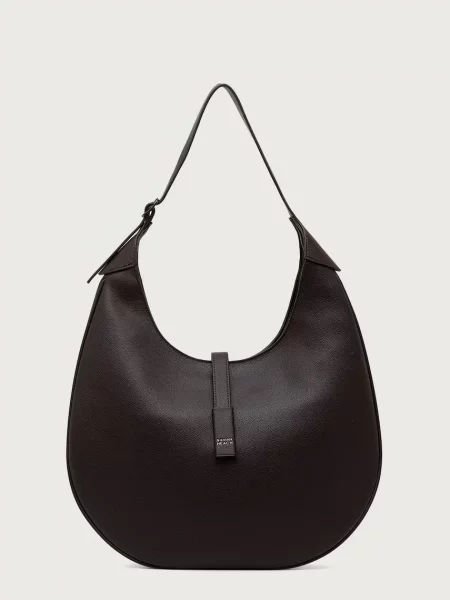 Silvian Heach shopper torba za žene od imitacije kože VORKEN smeđa