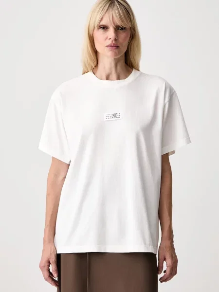 Maison Margiela tričko bílé