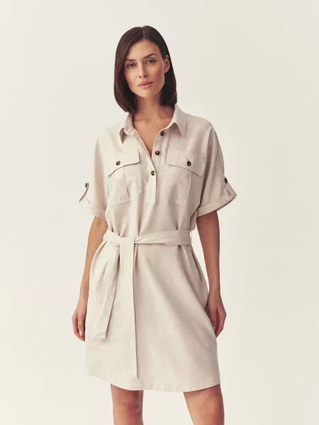 TATUUM Rochie / nisipiu bej