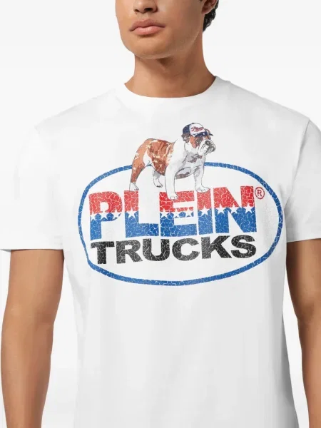 Tricou Philipp Plein alb