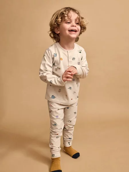 Liewood роздільна піжама дитяча з Wilhelm Grow Printed Pyjamas Set