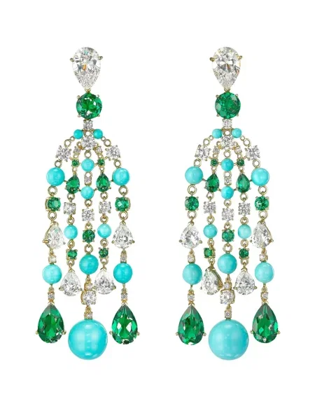 Обеци Anabela Chan синьо