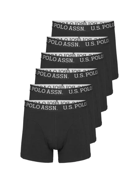 U.S. POLO ASSN. Boxeri UMWilly negru alb