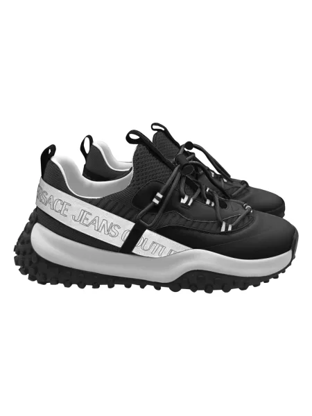 Sneakersy Versace Jeans Couture czarne