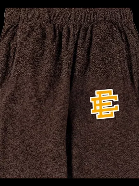 Futó buklé nadrág Stadium Goods® autogrammal barna