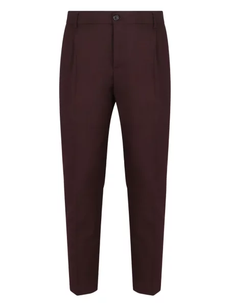 Pantaloni Department 5 plisate roșu