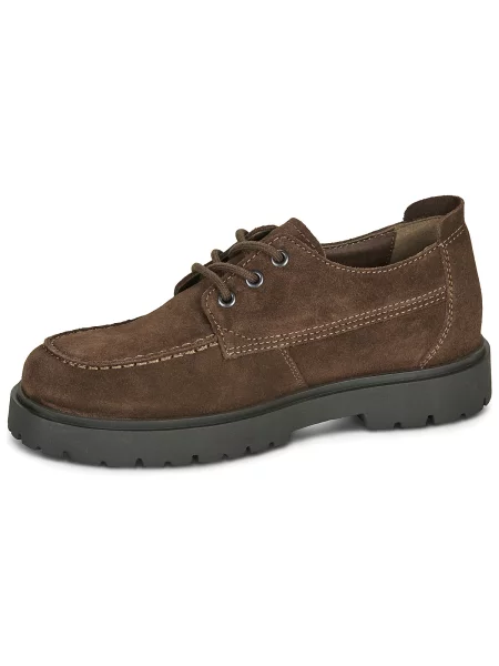 Pantofi Birkenstock din dantelă maro