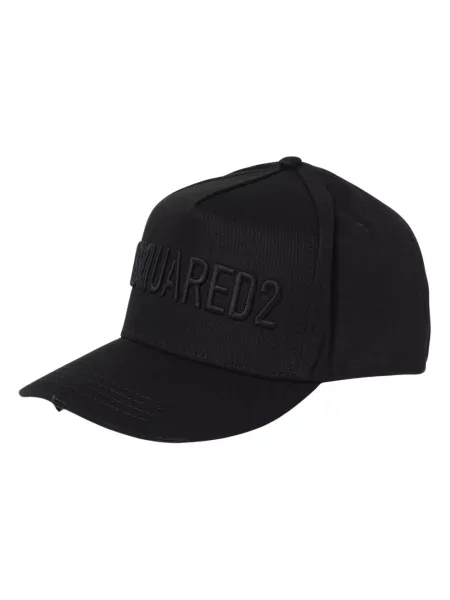 Czapka z daszkiem Dsquared2 czarna