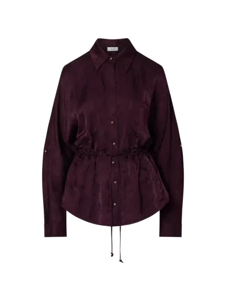 Cămașă Liu Jo din satin violet