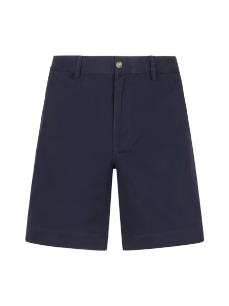 Krótkie szorty Polo Ralph Lauren ze stretchu bez obcasa granatowe