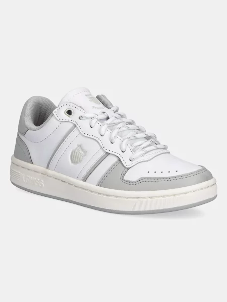 Kožené sneakers boty K-Swiss LOZAN MATCH TC bílá