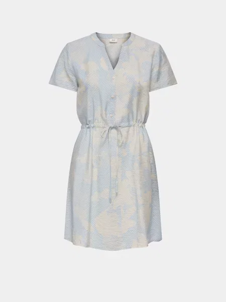 Сукня міні JDY віскоза/нейлон блакитний