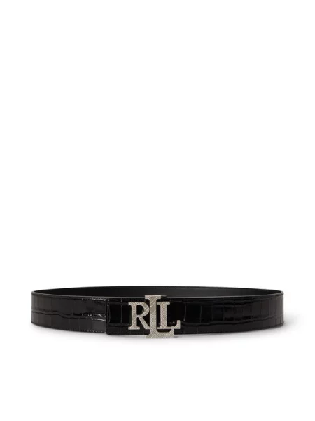 LAUREN RALPH LAUREN Ремінь чорний