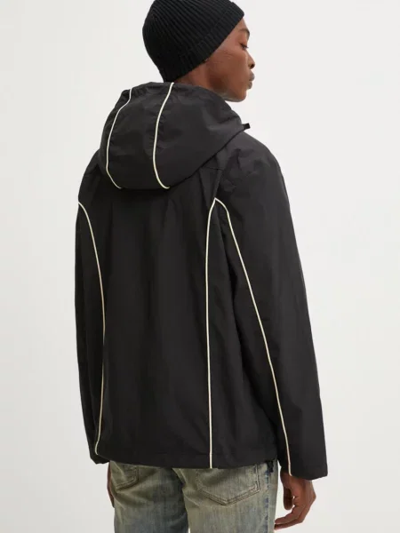 Diesel geaca J-HIVES barbati de tranzitie oversize negru