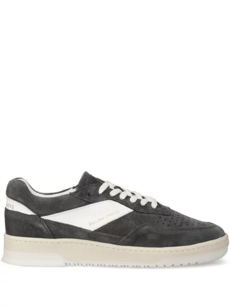 Sneakerși Filling Pieces din piele de căprioară gri