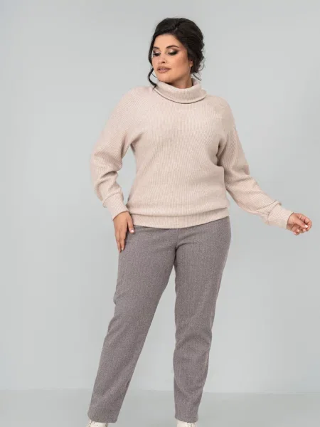 Светр All Posa бежевий