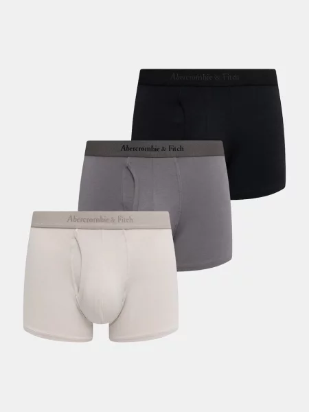 Boxerky Abercrombie & Fitch šedá
