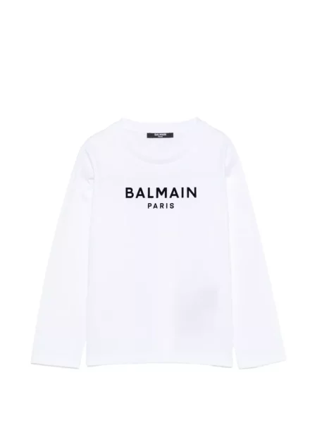 Koszulka dziecięca Balmain biała