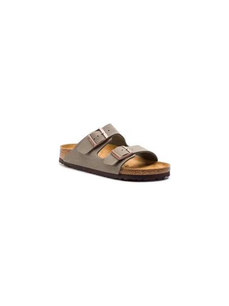 Pantofi Birkenstock din piele gri